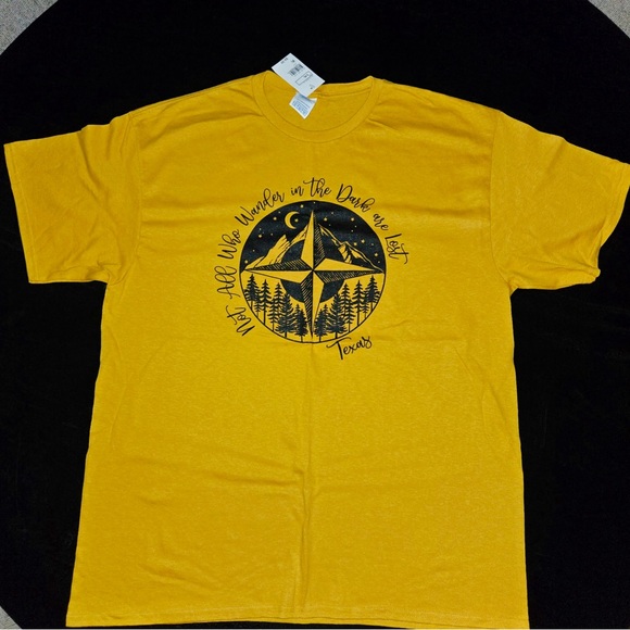 Delta Night Sky Tee Orange XL - Picture 1 of 4